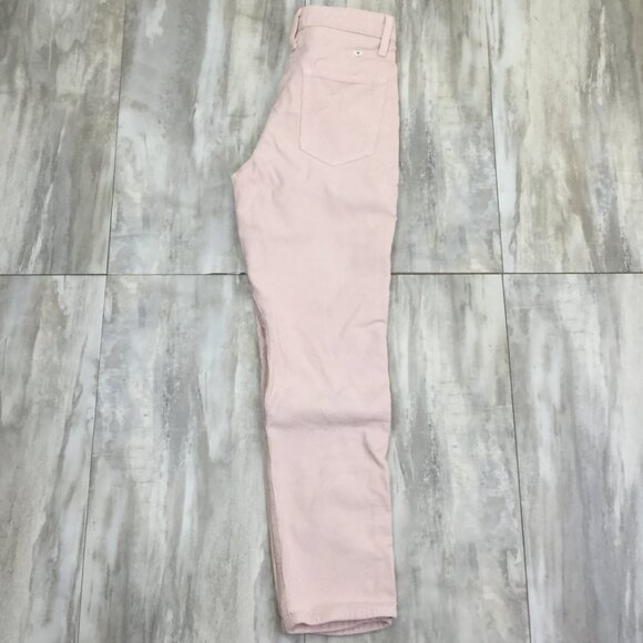 Aritzia Sunday Best High Rise Light Pink Corduroy Jean 2 - Picture 2 of 10